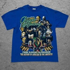 Y2K Black History From Slavery to Freedom Graphic Tee